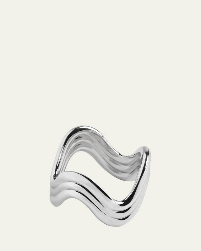 Ripple Napkin Rings Jewels, Set of 4